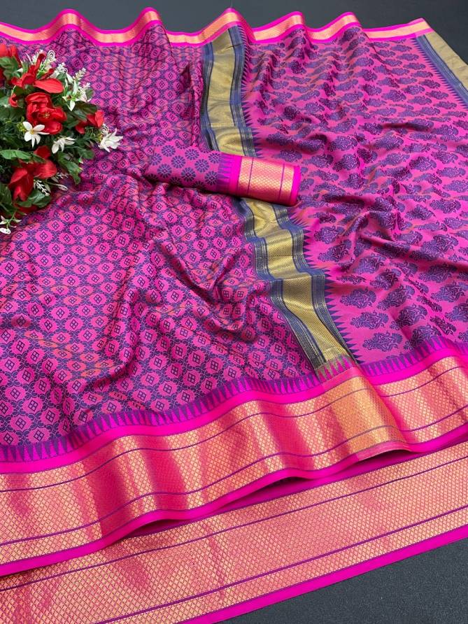 Maahi 53 Festive Wear Designer Banarasi Silk Saree Collection